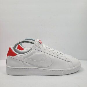 Nike Classic CS Men's White University Red Tennis Shoes 683613-113 US SZ 14 NWOT